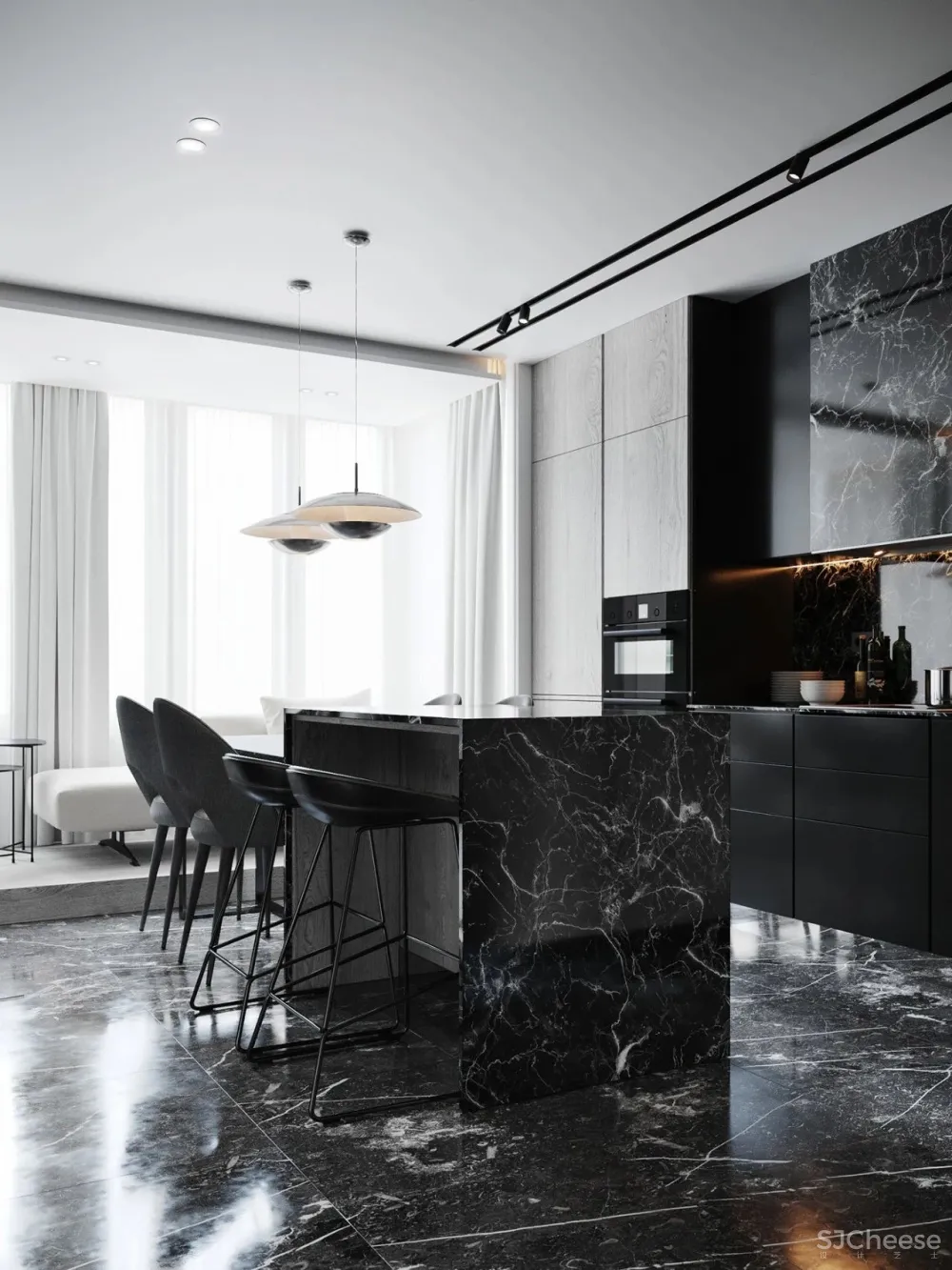 简约,不失高雅的气质!