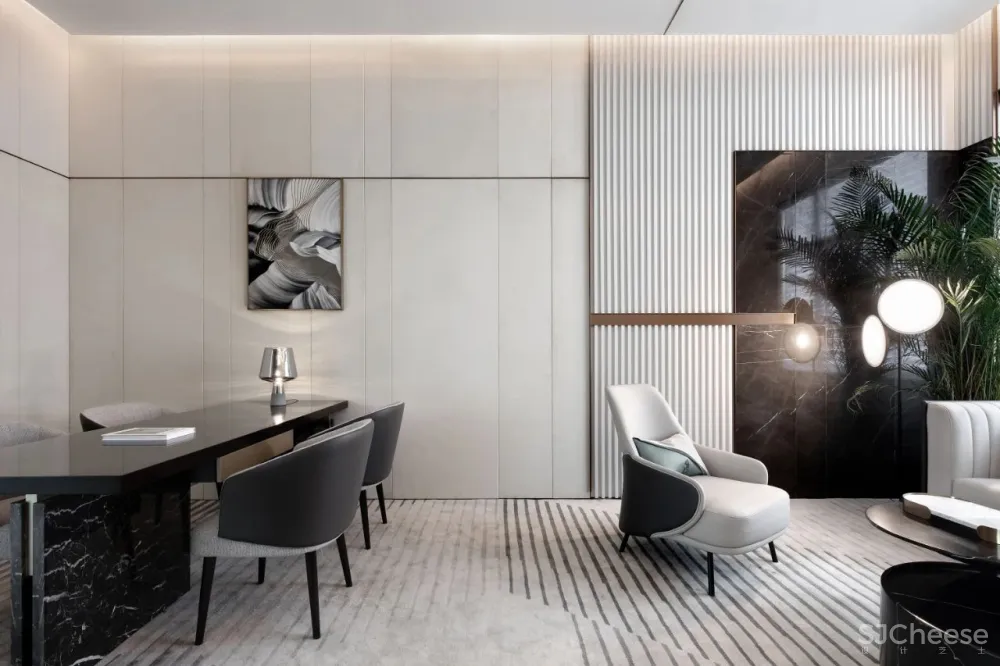 宁静简约灰,自然、静雅的当代人居!