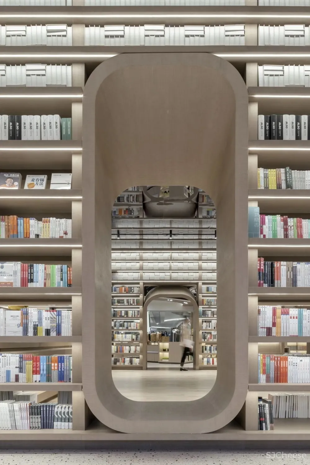 阅时光—新式多功能书店 共生形态设计