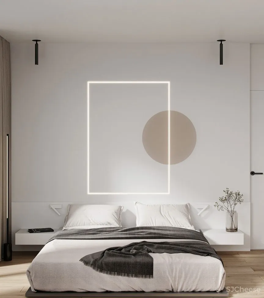 88㎡裸色简约,简单的设计更显高级