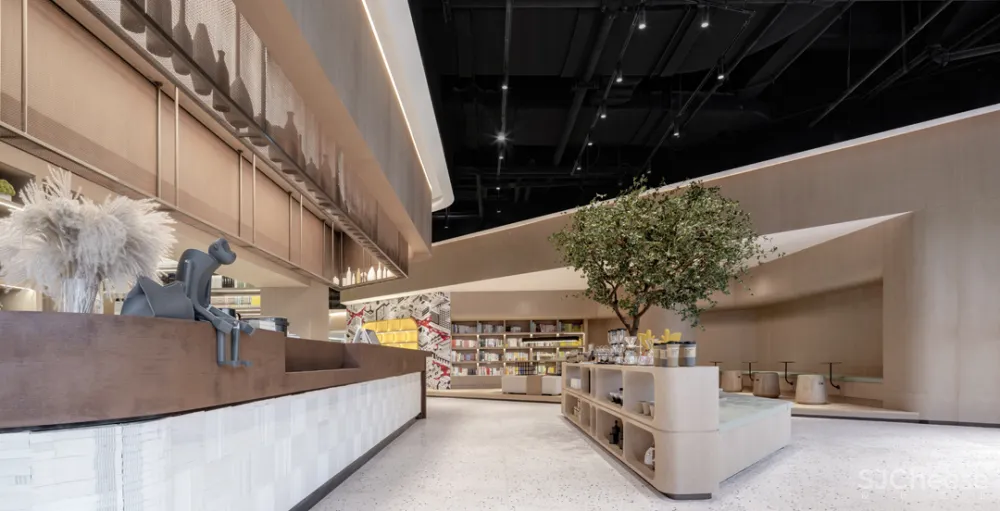 阅时光—新式多功能书店 共生形态设计