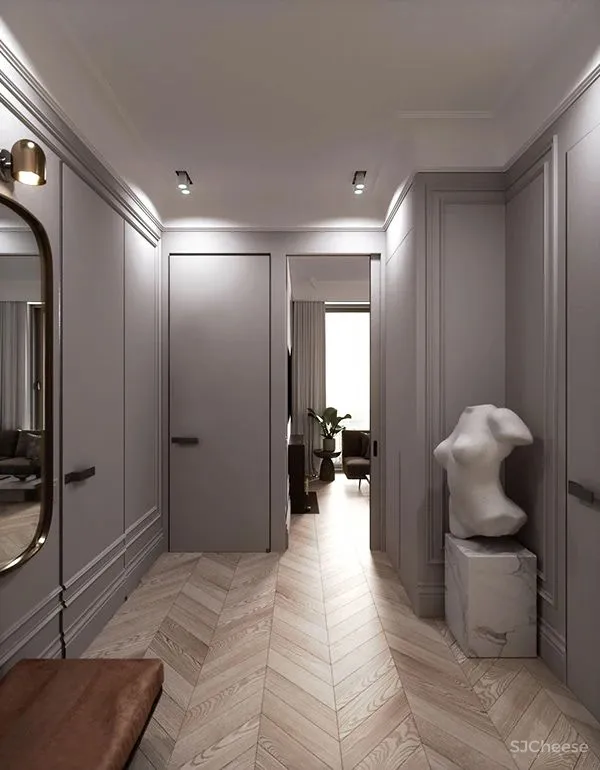 60㎡ 小户型，起居室这样设计 1㎡ 都不浪费