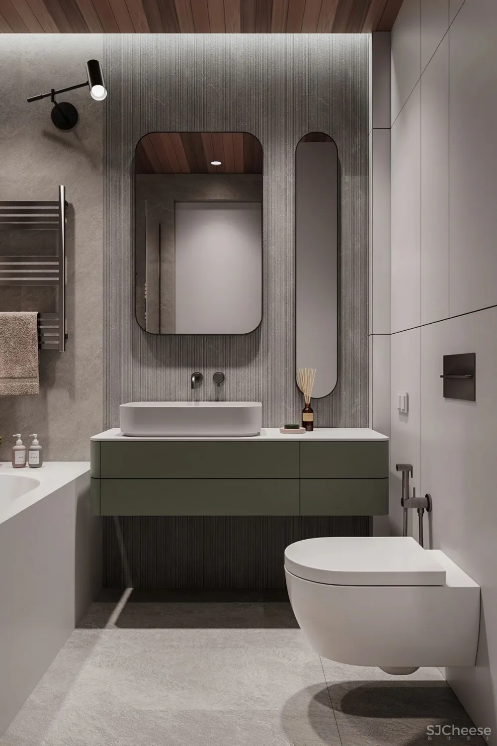 有设计的简约风,每一个区域都充满格调!