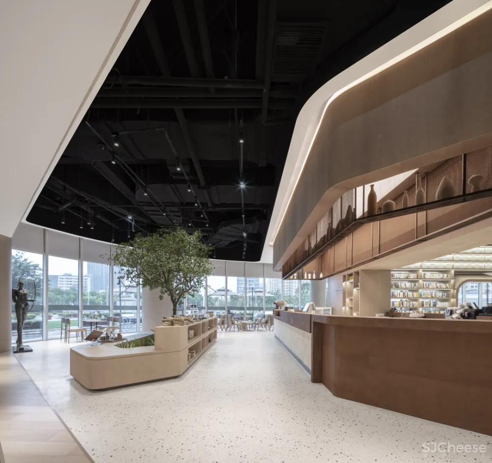 阅时光—新式多功能书店 共生形态设计