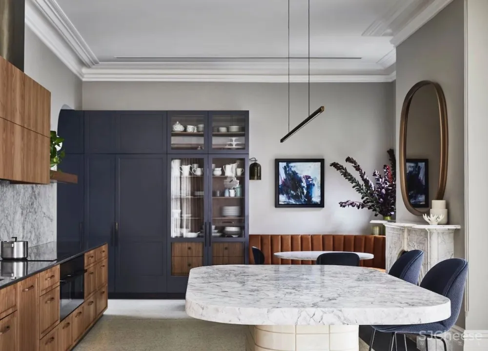 老房改造成现代住宅, 超多复古细节太美了!