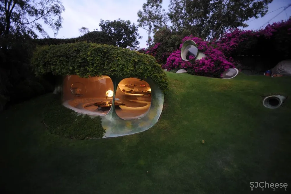 墨西哥发现原始洞穴屋？他将奇幻设想变成浪漫现实