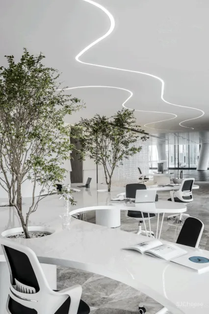 艺居设计 X 国美地产:刚柔并济的绝美设计,完美的曲线,容纳万物!