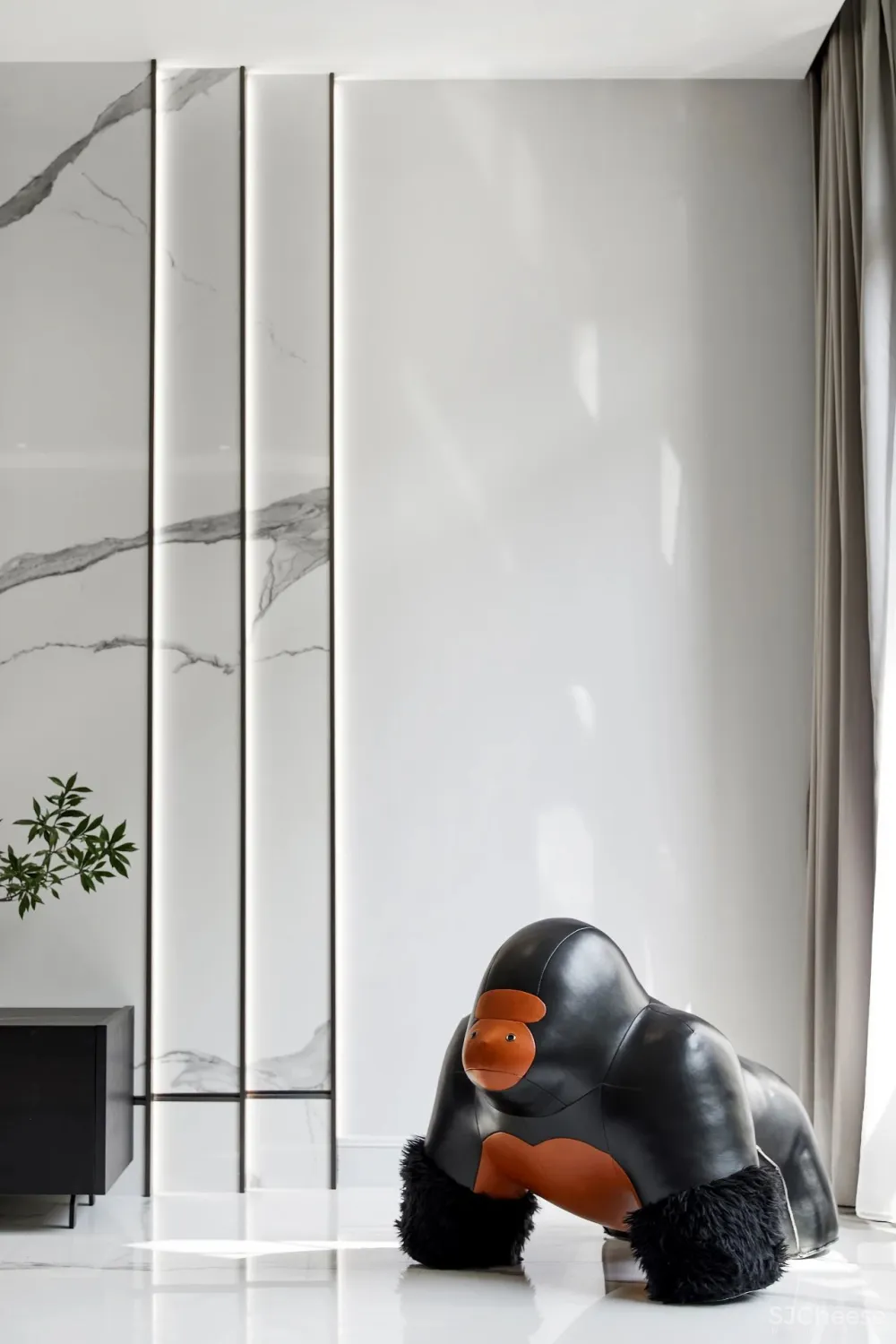 500㎡简白别墅，淡雅雍容，这才是85后向往的家！