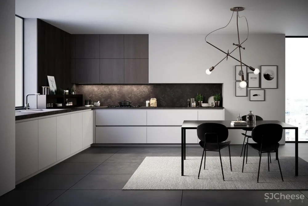 studiopodrini新作 高级灰奢华厨房