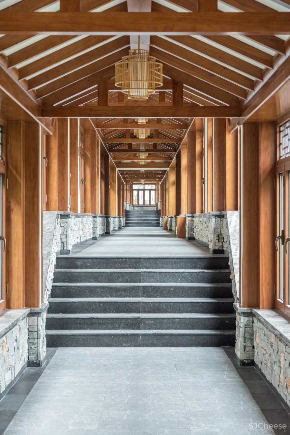 柒合设计——涞源华中小镇 · 白桦林温泉谷-竹里馆 中国国际室内设计年鉴