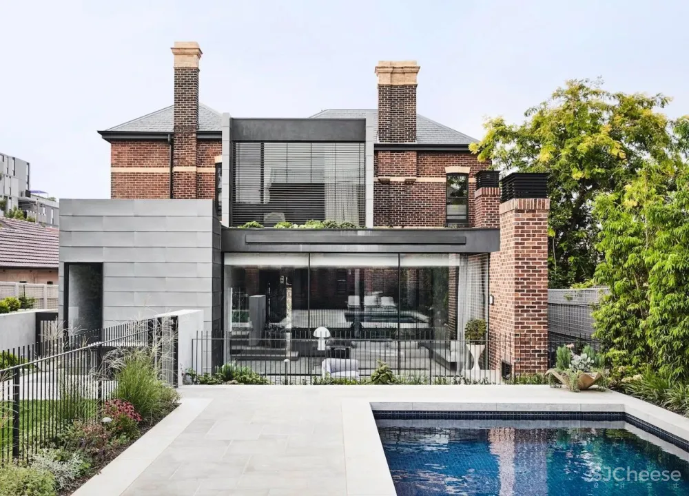 老房改造成现代住宅, 超多复古细节太美了!