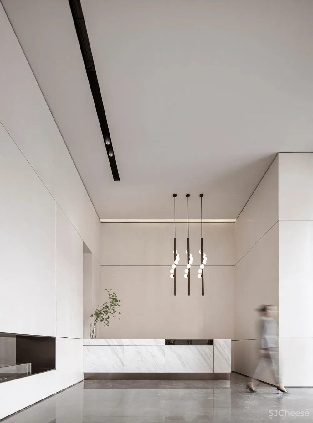 售楼处摒弃营销感,有温度的设计,打造场景式社区空间