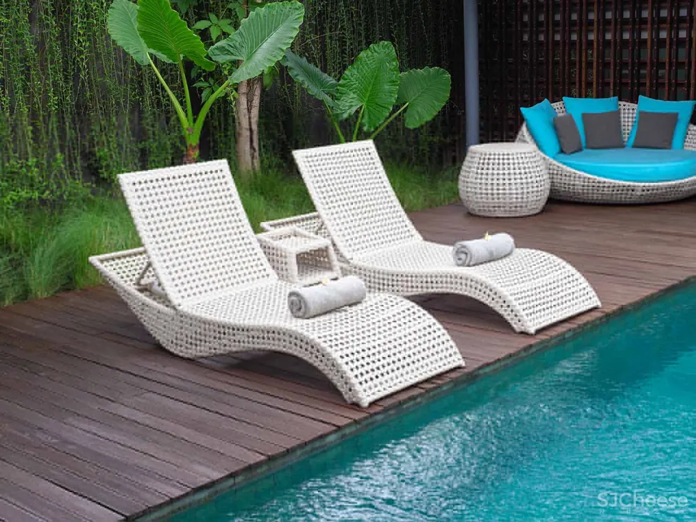 传统材料与现代元素的融合-印尼Santai隐世度假别墅！