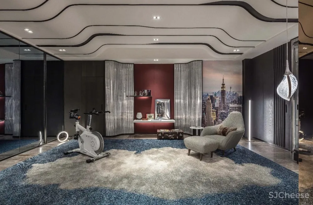 400m²“超美学”叠拼样板间,解密奢华墅作之空间狂想!