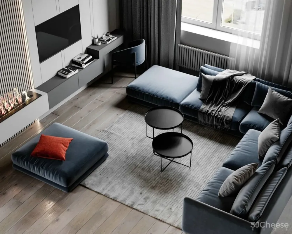 72㎡的小家，这样的简约设计很赞！