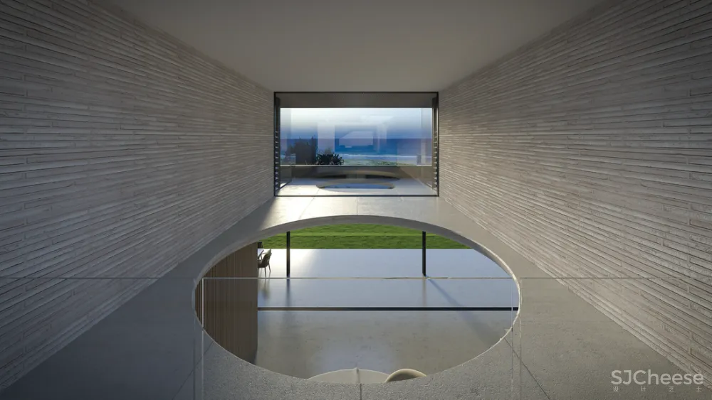 8组住宅效果图,原来大户型更适合极简风!