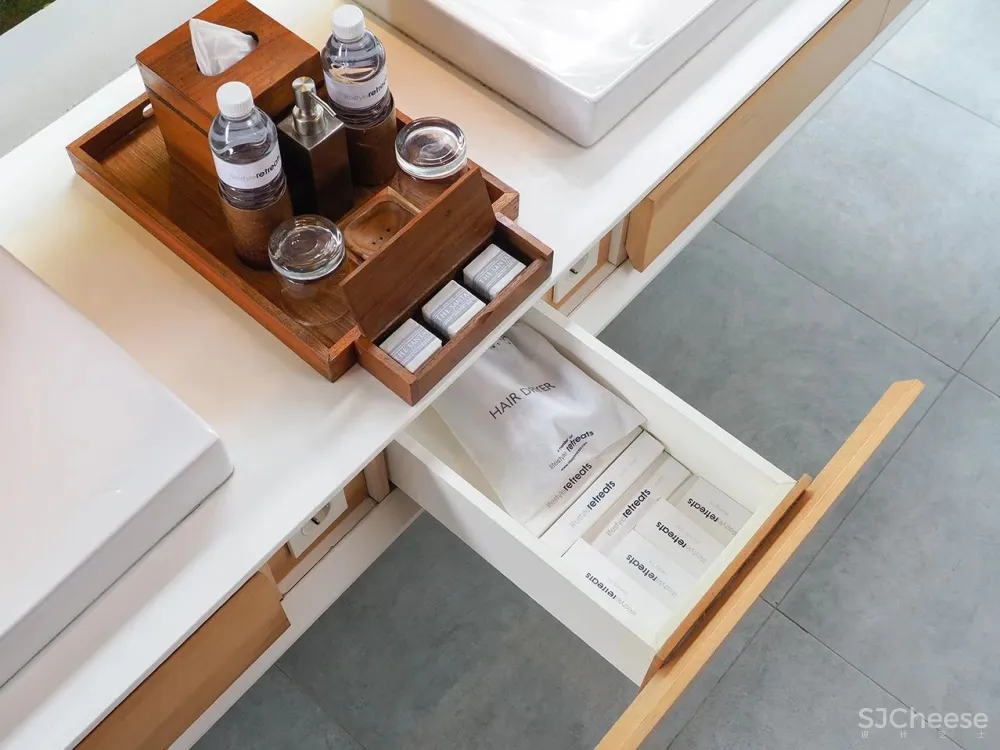 传统材料与现代元素的融合-印尼Santai隐世度假别墅！