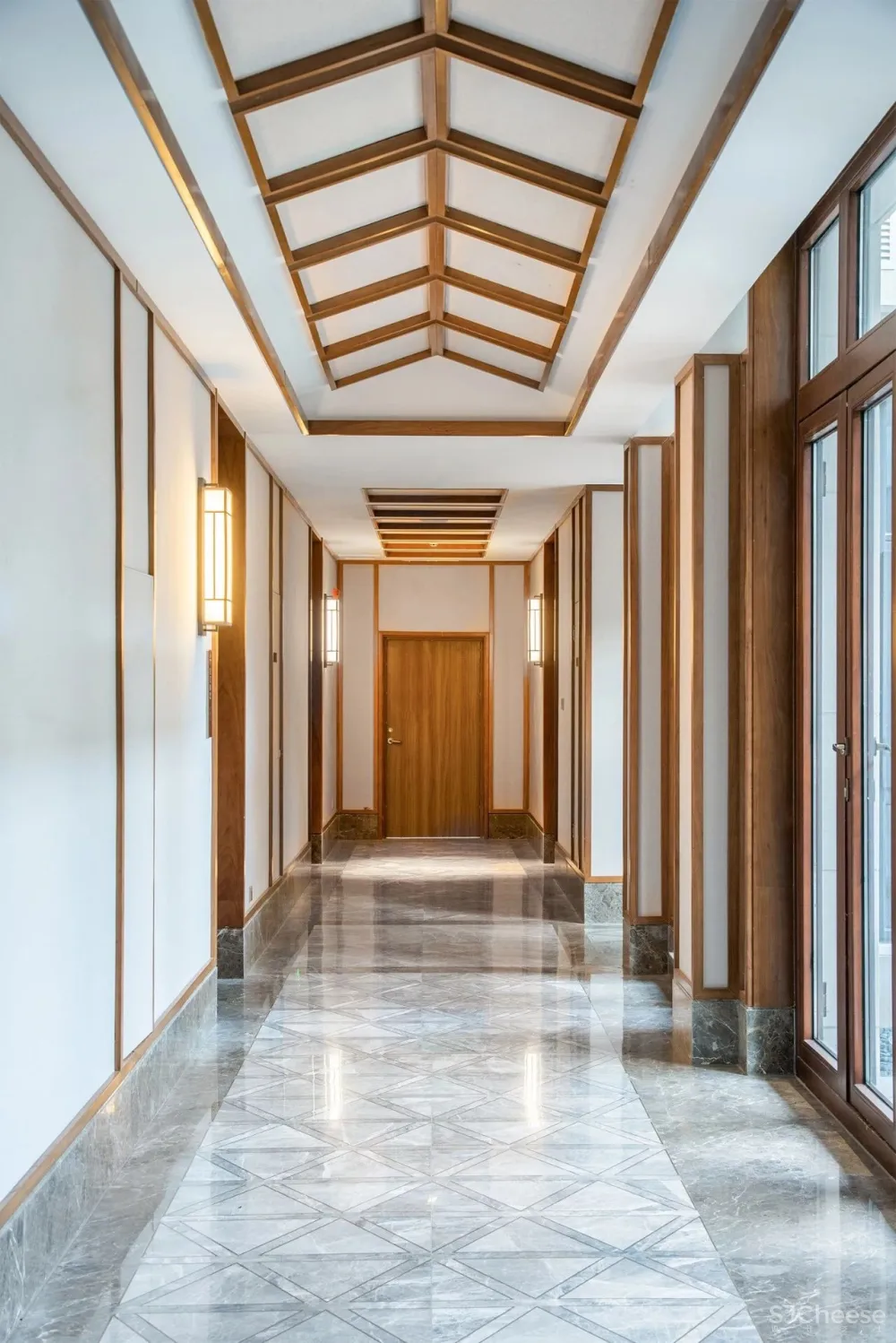 柒合设计——涞源华中小镇 · 白桦林温泉谷-竹里馆 中国国际室内设计年鉴