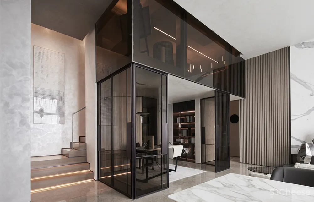 210㎡简约大平层,最纯粹的设计格调!