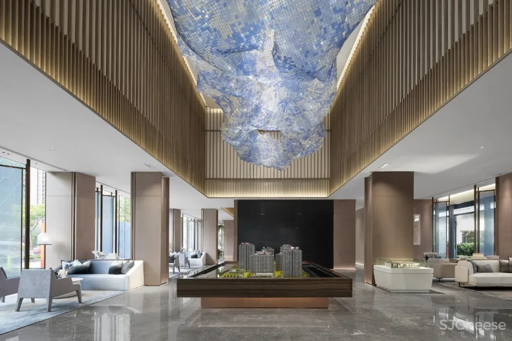 乐尚设计 万科锦上和风华苑售楼处