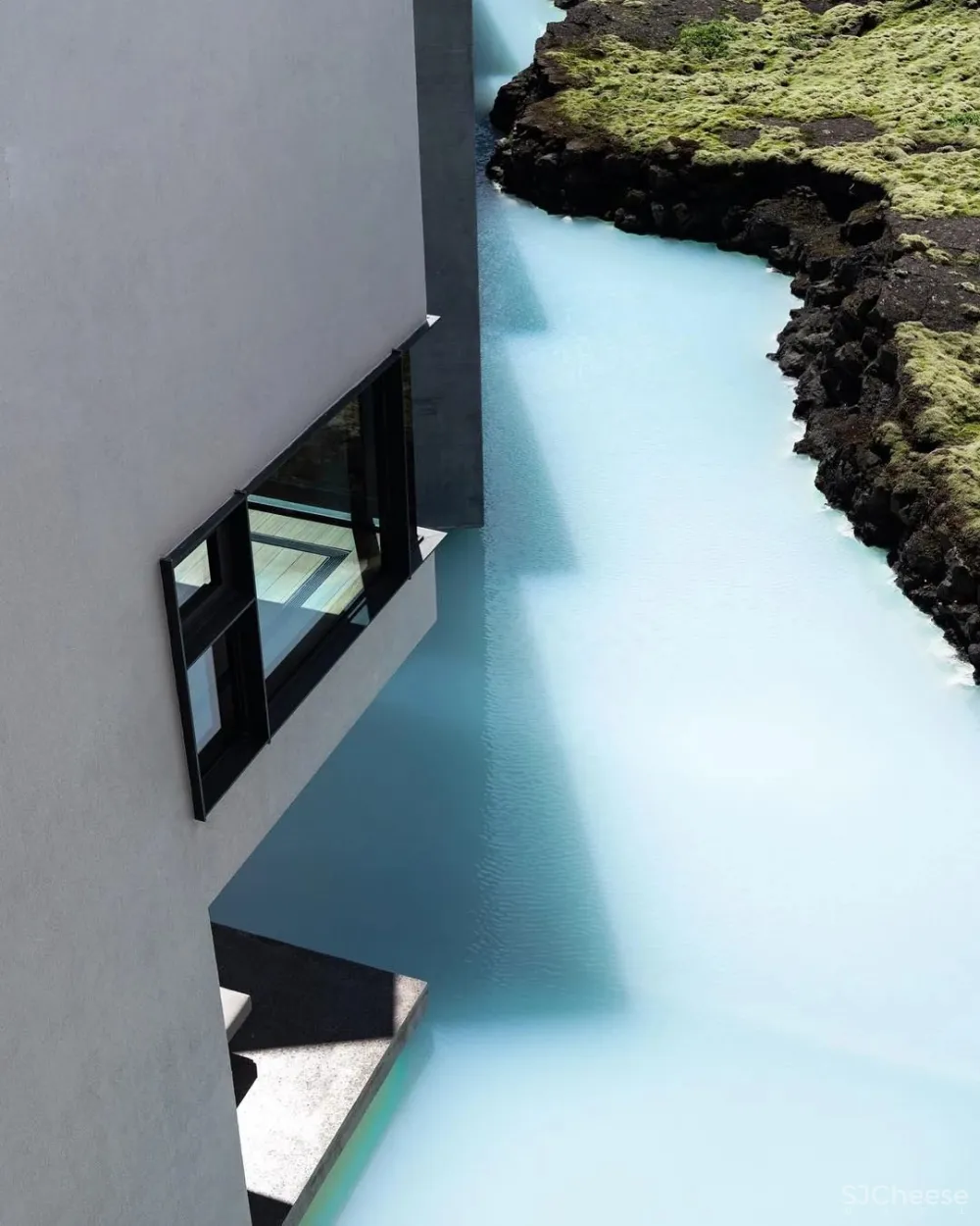 800年火山口的心灵治愈系酒店,全世界都来泡绝美蓝色温泉!