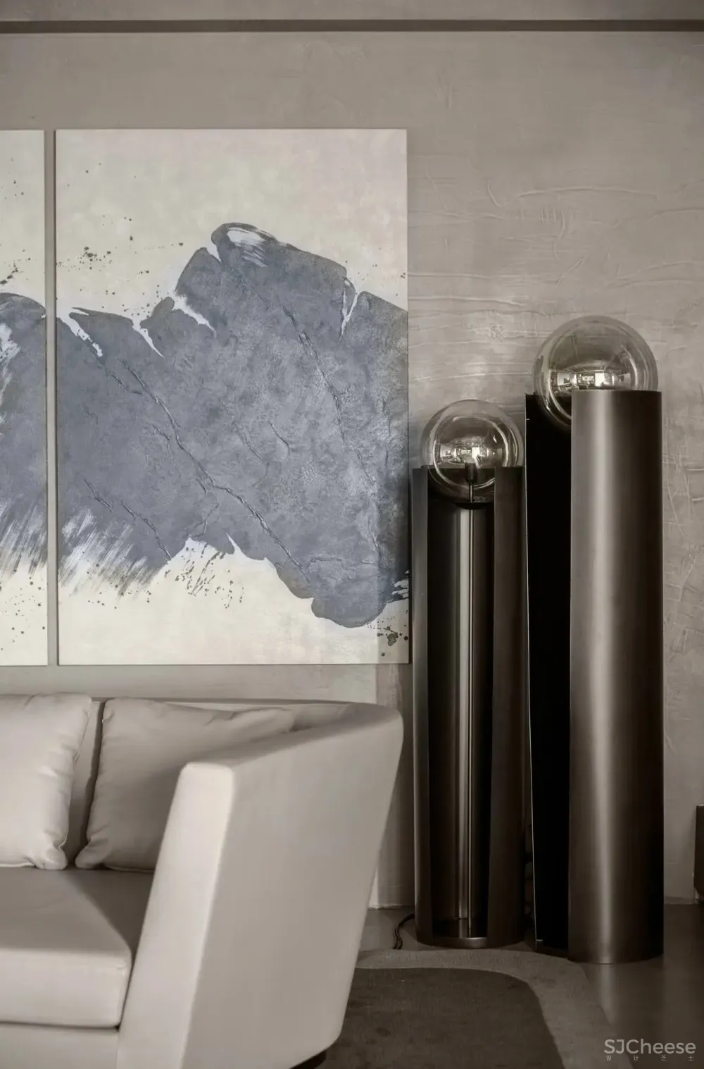 原始水泥质感，诠释奢华品质空间 环廷设计