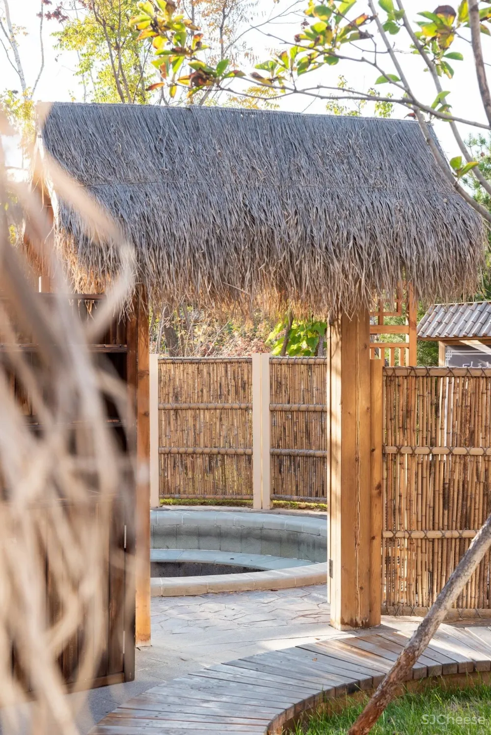 柒合设计——涞源华中小镇 · 白桦林温泉谷-竹里馆 中国国际室内设计年鉴