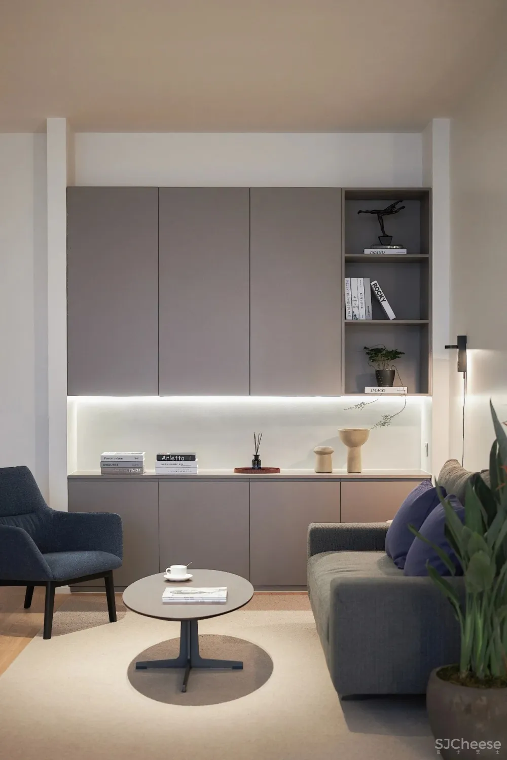 拾一设计:360°环绕式空间,营造简约的未来质感