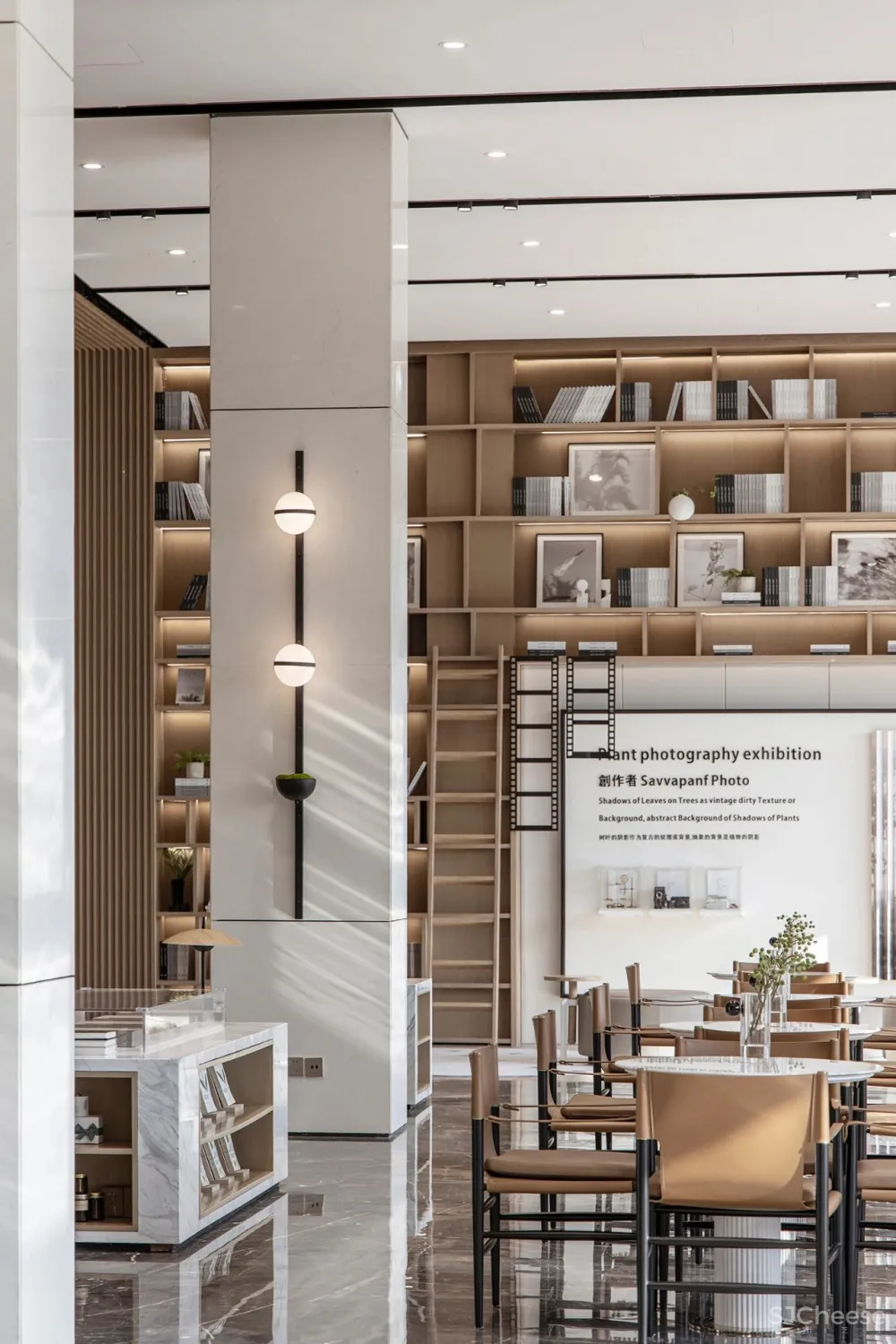 售楼处摒弃营销感,有温度的设计,打造场景式社区空间