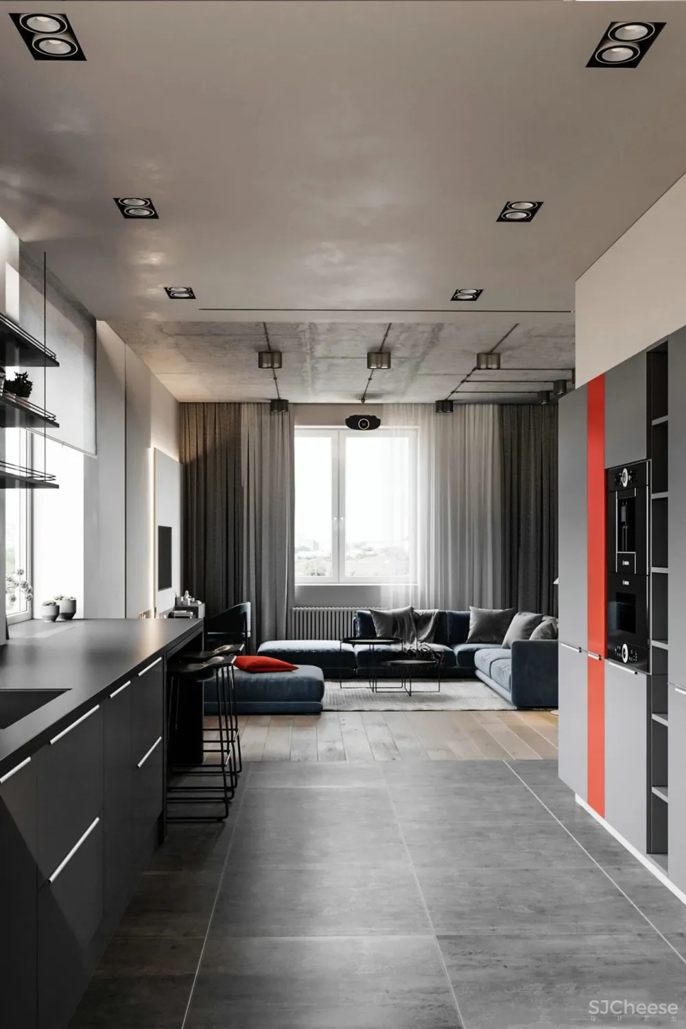 72㎡的小家，这样的简约设计很赞！