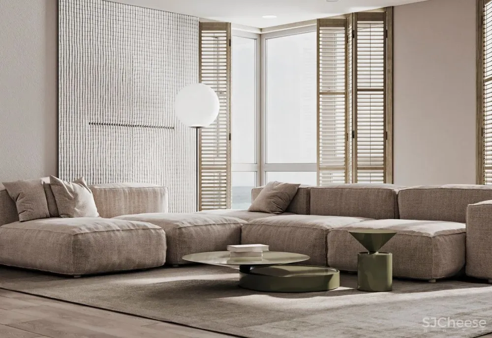 Artpartner新作 简约质朴三口之家