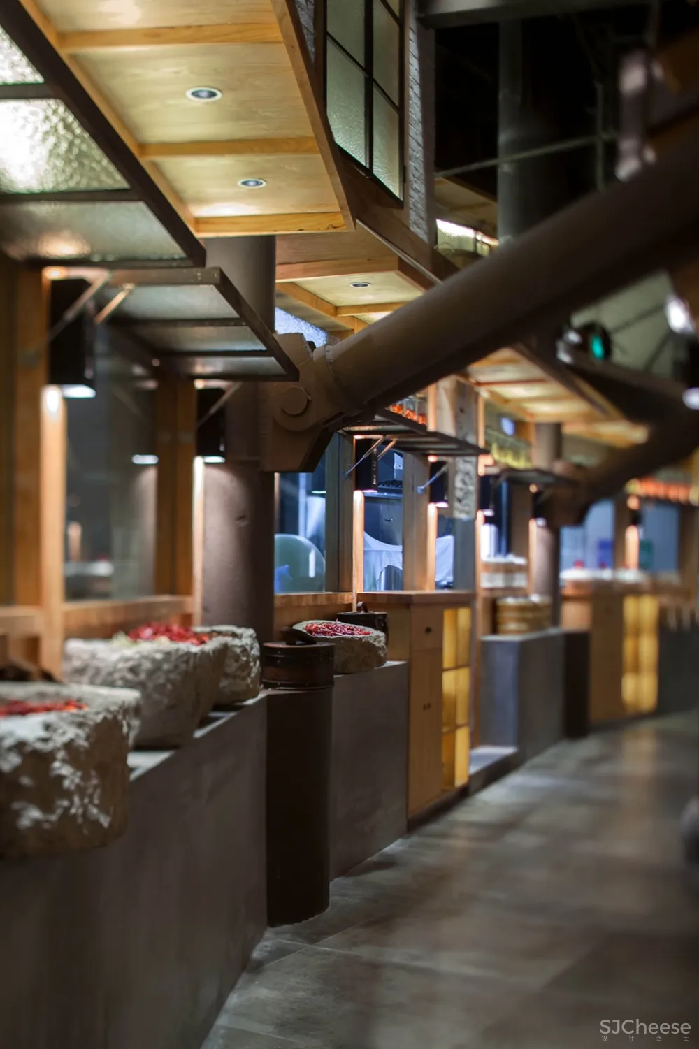 “拾味馆”餐厅设计，重拾骨子里的味道