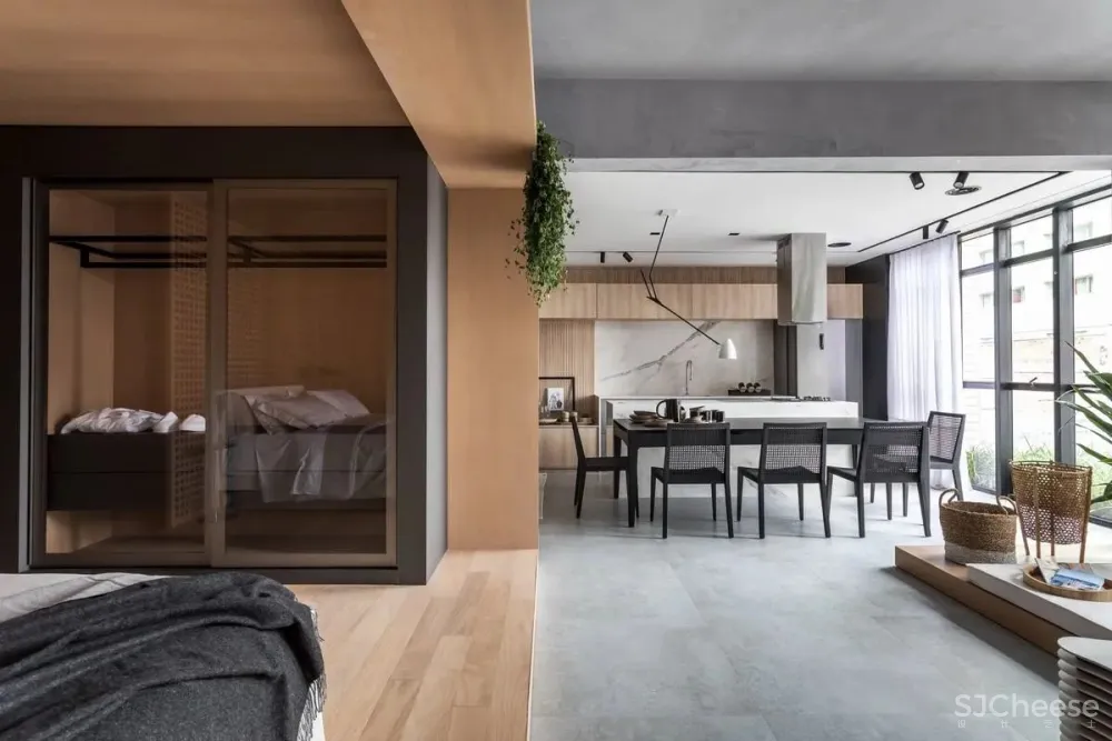 巴西原木色活力公寓 Crippa-Assis Arquitetura 新作