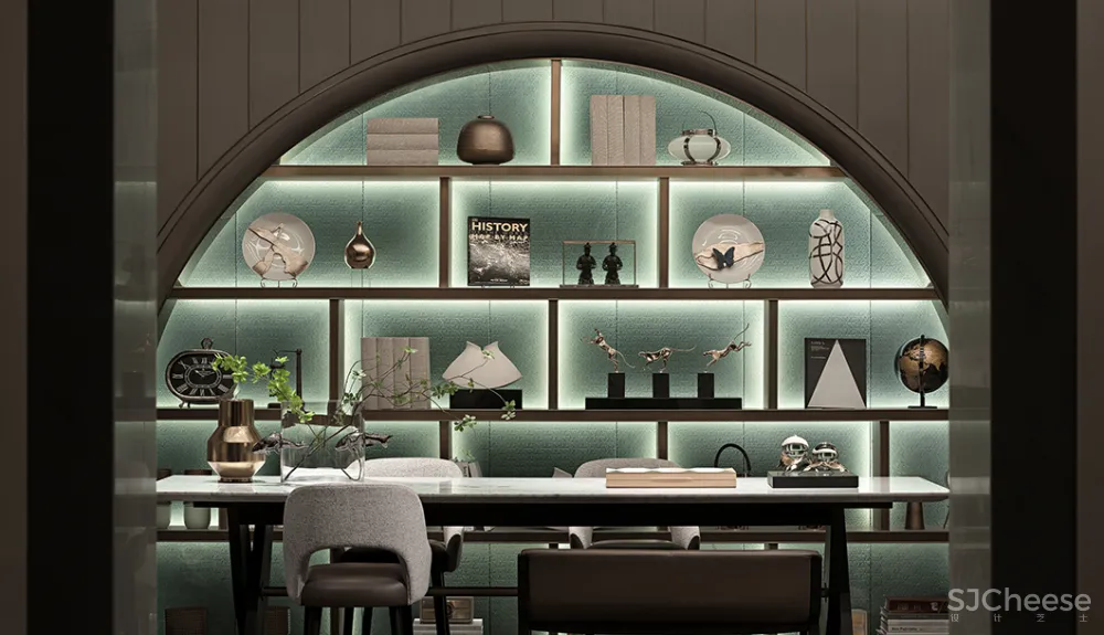 504㎡时尚民国范儿,摩登与传统的邂逅,美极了!