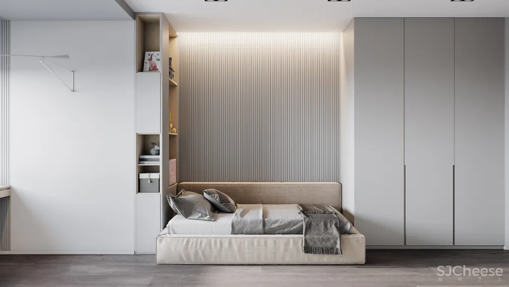 110㎡ 两室一厅,灯光这样设计更优雅!