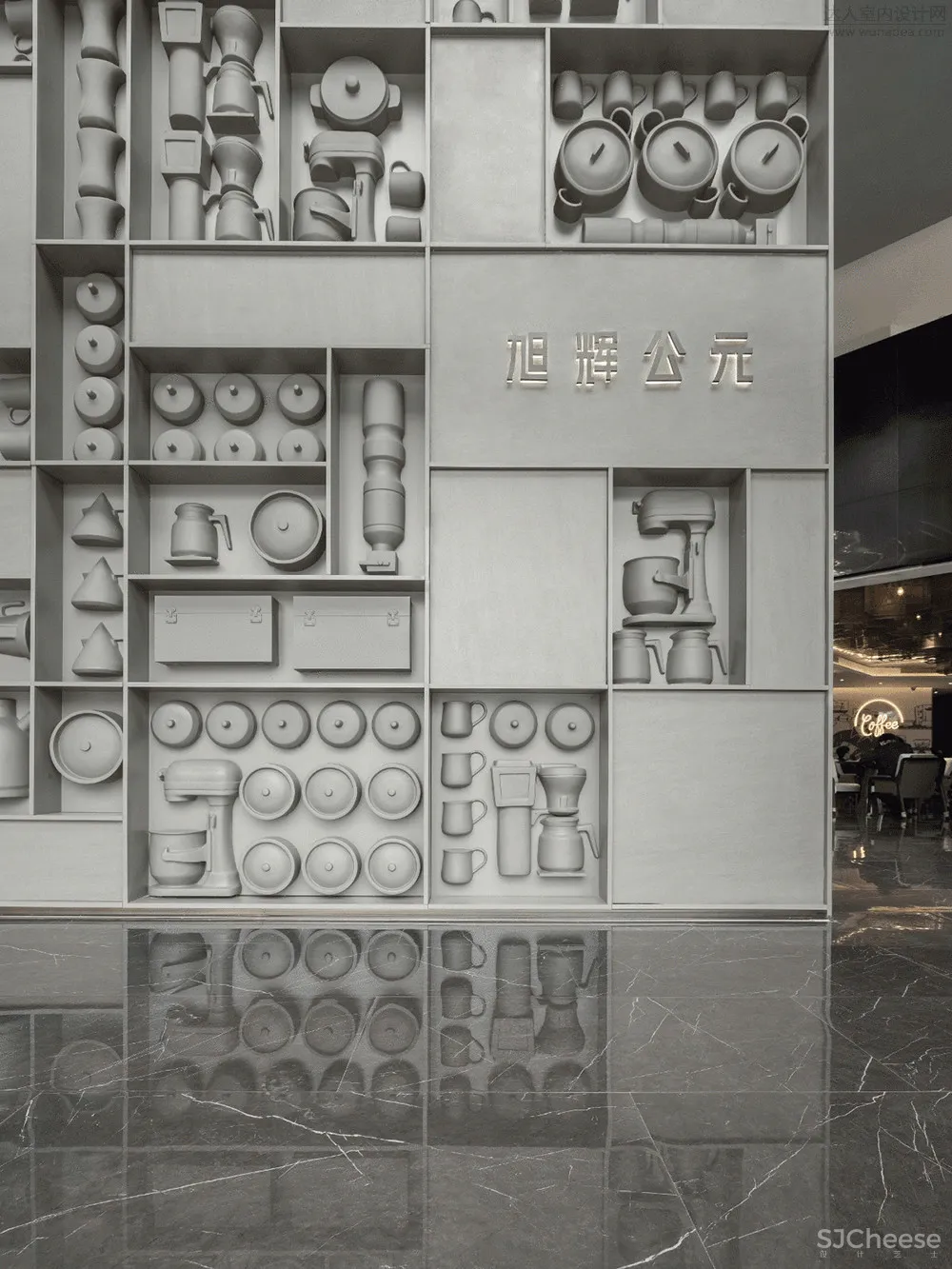 尚石设计丨大连旭辉公元售楼处