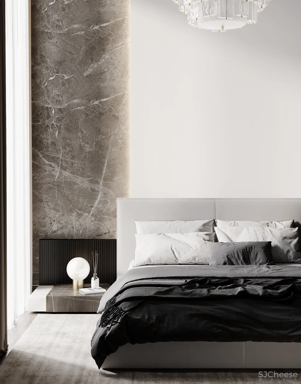 305㎡顶层复式,都市轻奢范!