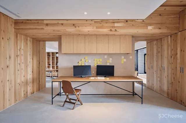 224.4㎡老宅改造:佛系清雅宅,原木自然居