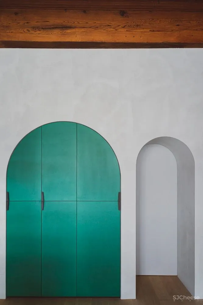 80㎡ 全屋都是拱形元素,打造别样高级感