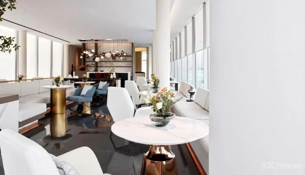 香港環亞聯合設計:自然闲适、悠然忘我 时代滨江上品销售中心! 中国国际室内设计年鉴