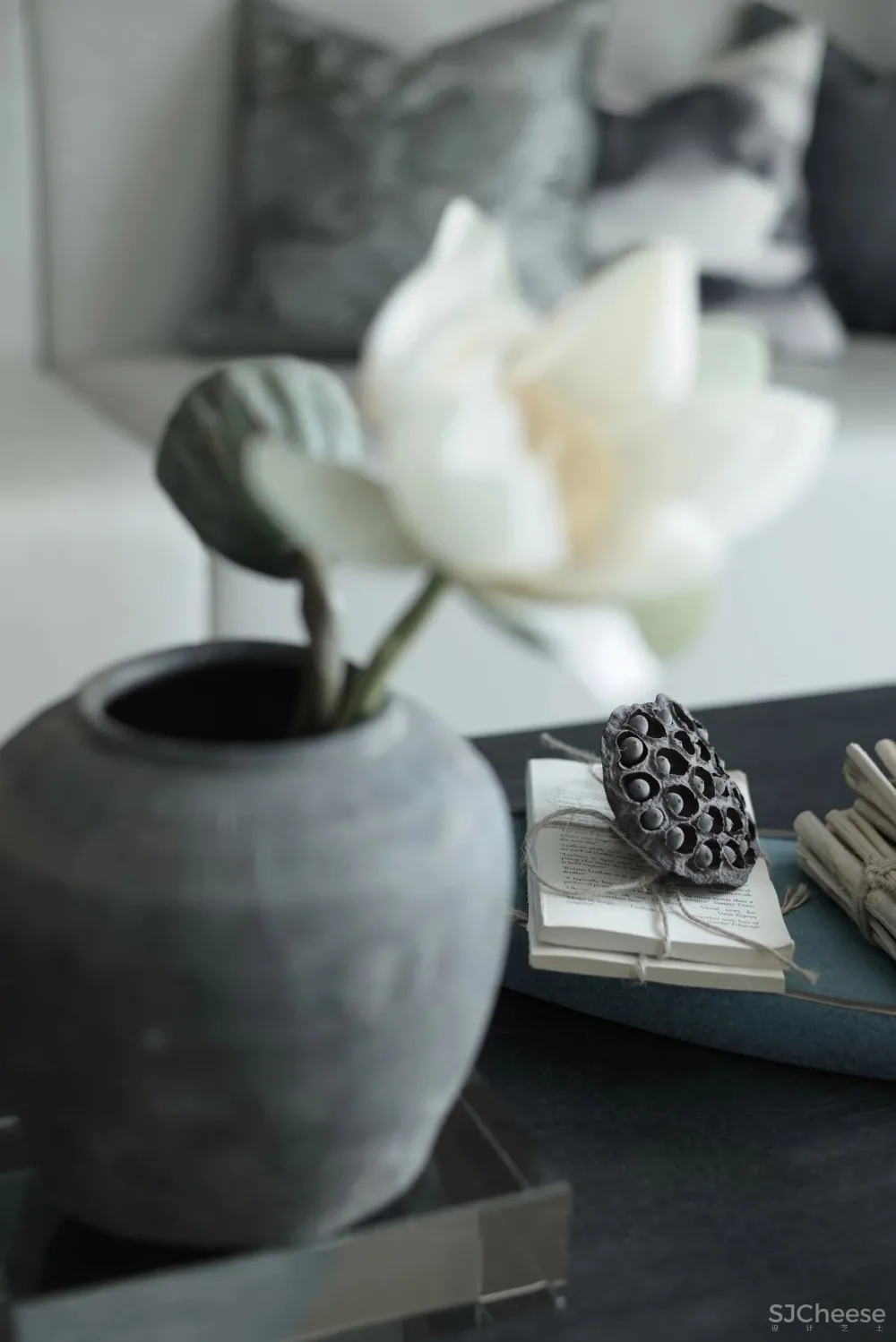 高级灰融合水墨意象,演绎超美新中式!