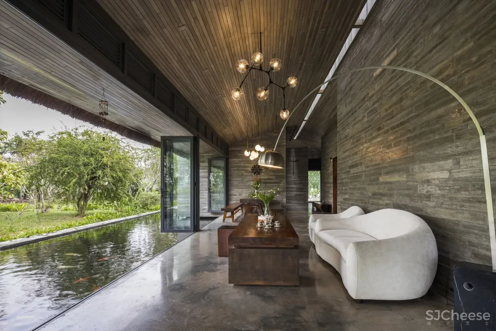 在郁郁葱葱的花园中,聆听大自然的旋律和声音