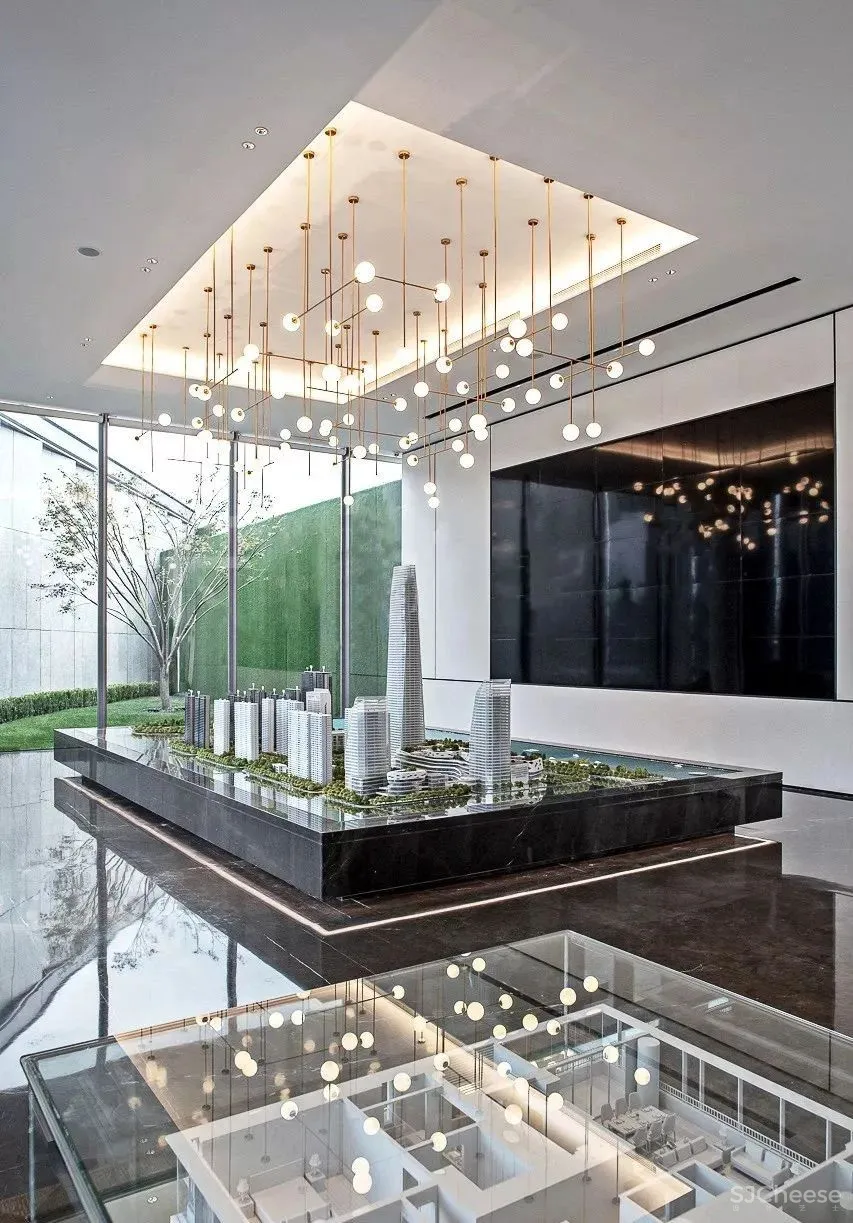 香港環亞聯合設計:自然闲适、悠然忘我 时代滨江上品销售中心! 中国国际室内设计年鉴