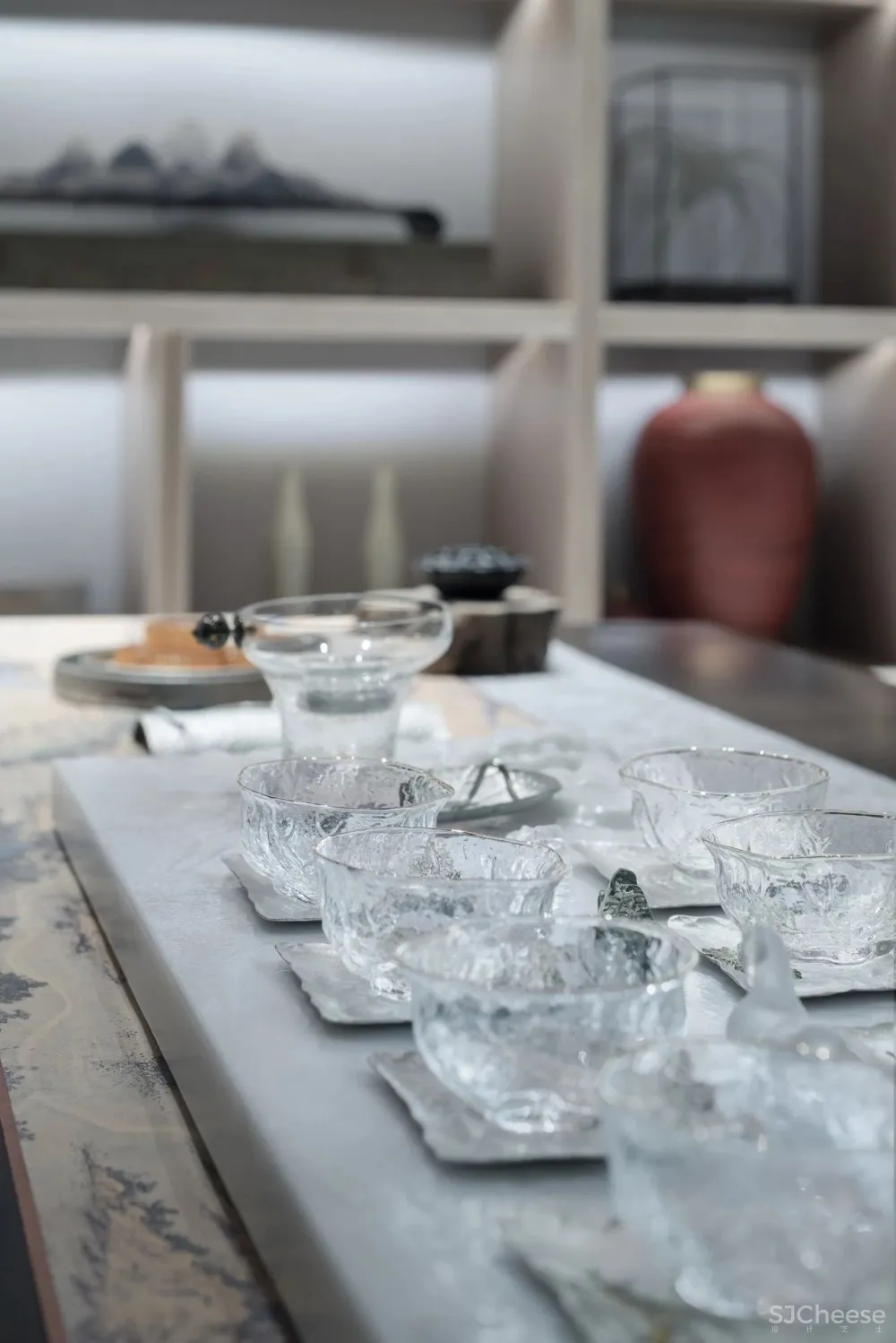 高级灰融合水墨意象,演绎超美新中式!