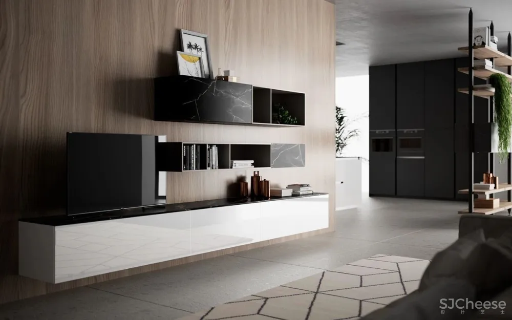 studiopodrini新作 高级灰奢华厨房