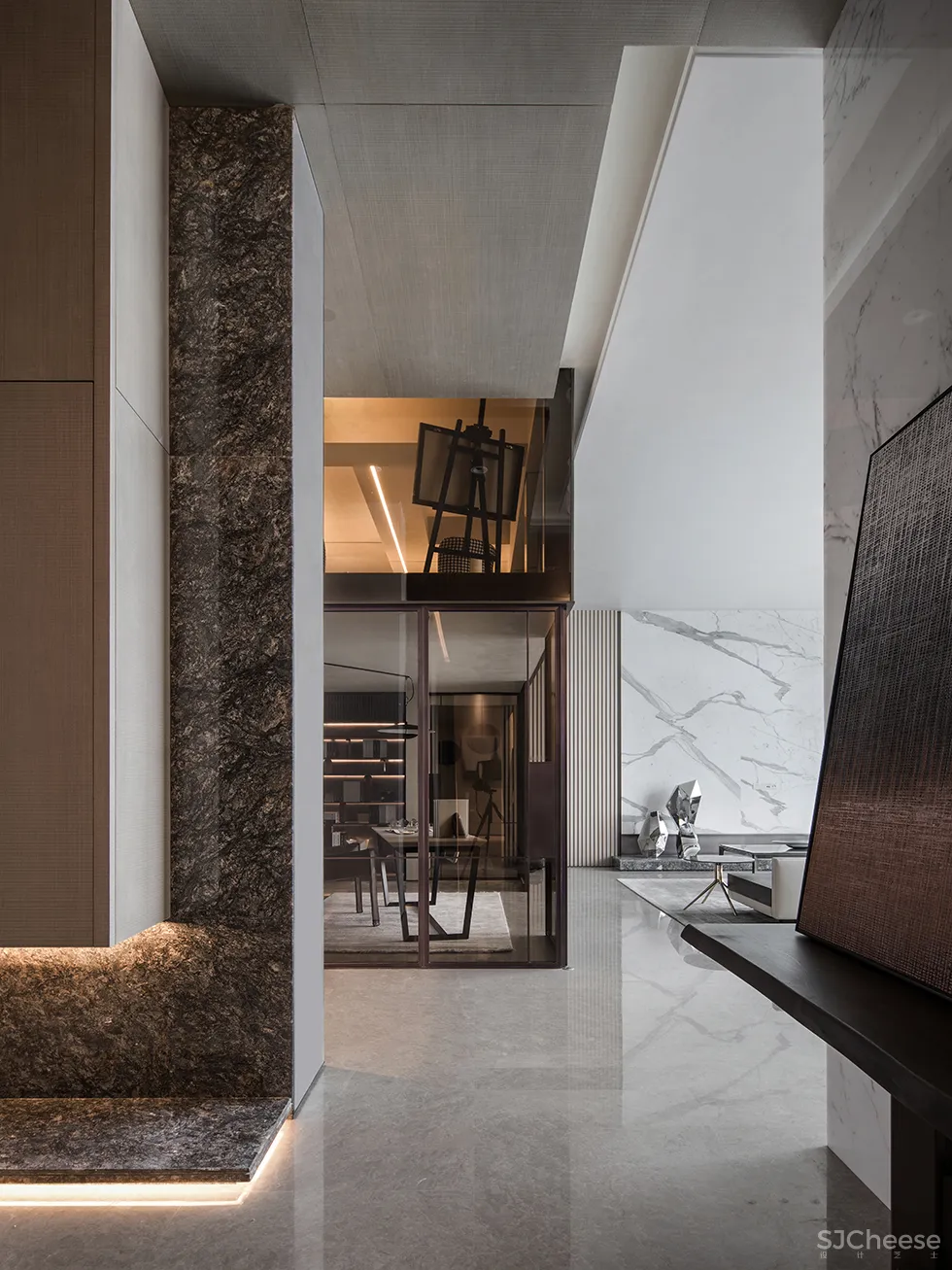 210㎡简约大平层,最纯粹的设计格调!