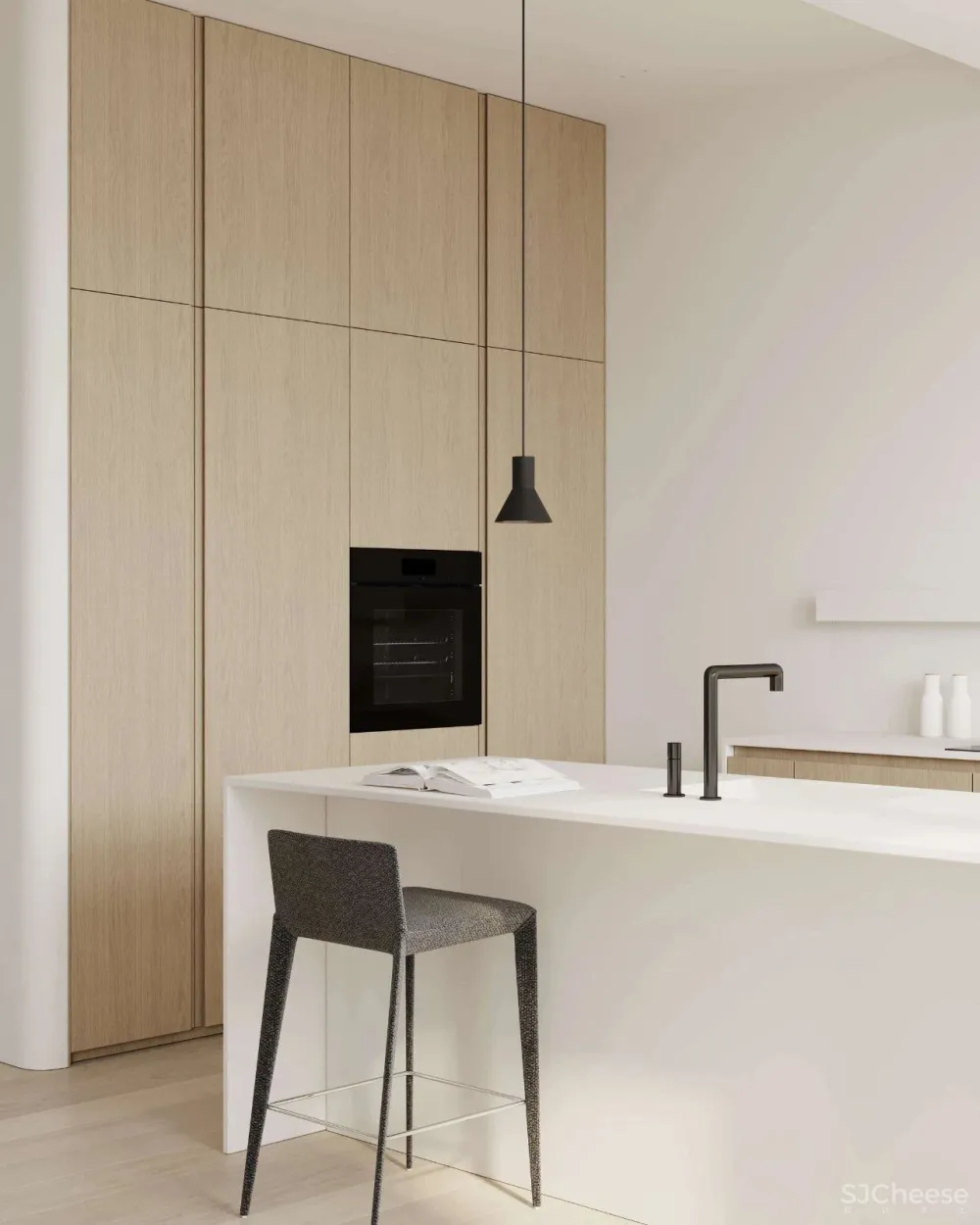 极简白 原木,最纯粹的设计格调