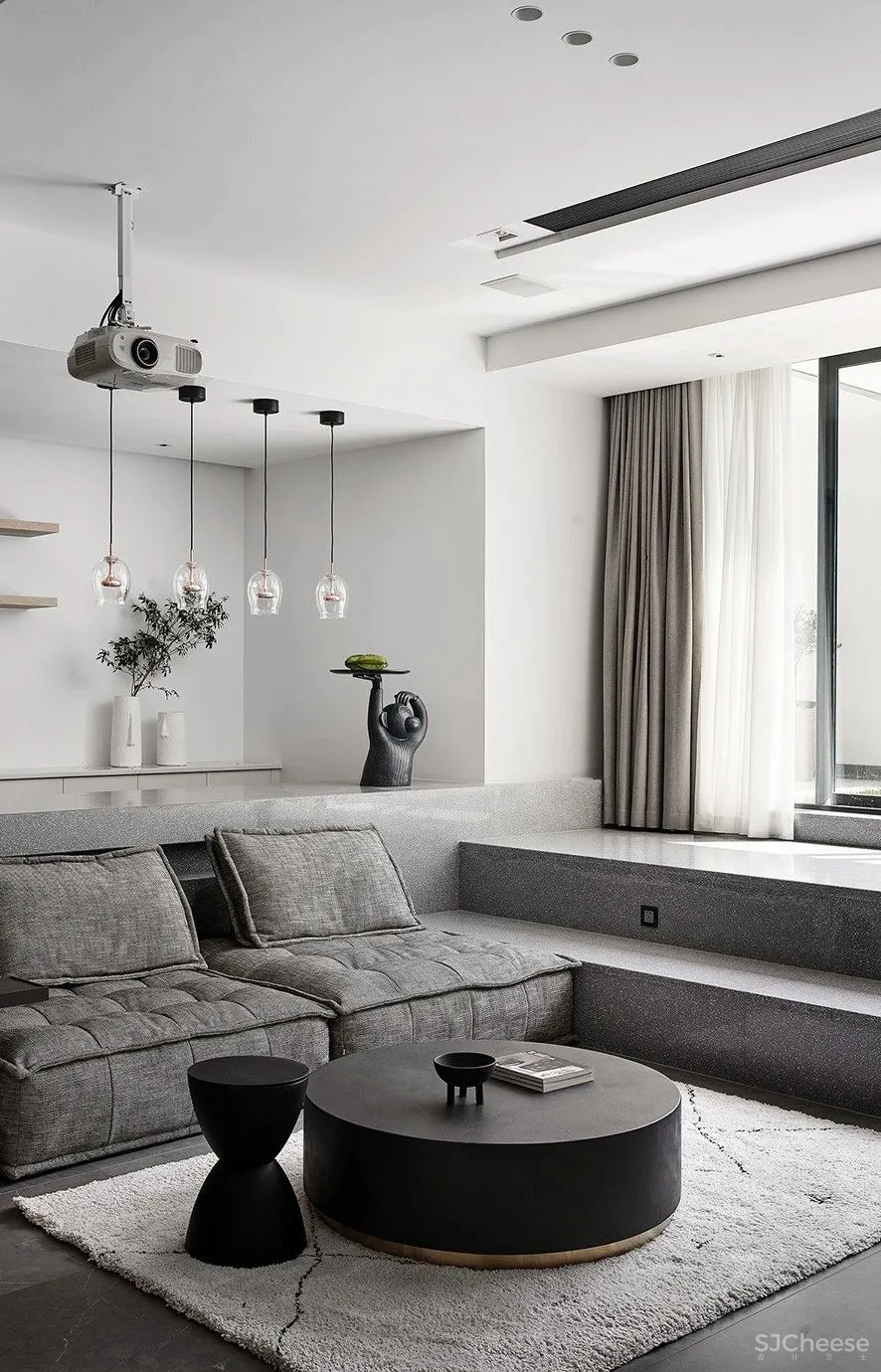 450㎡别墅设计,极致简约、更高级!