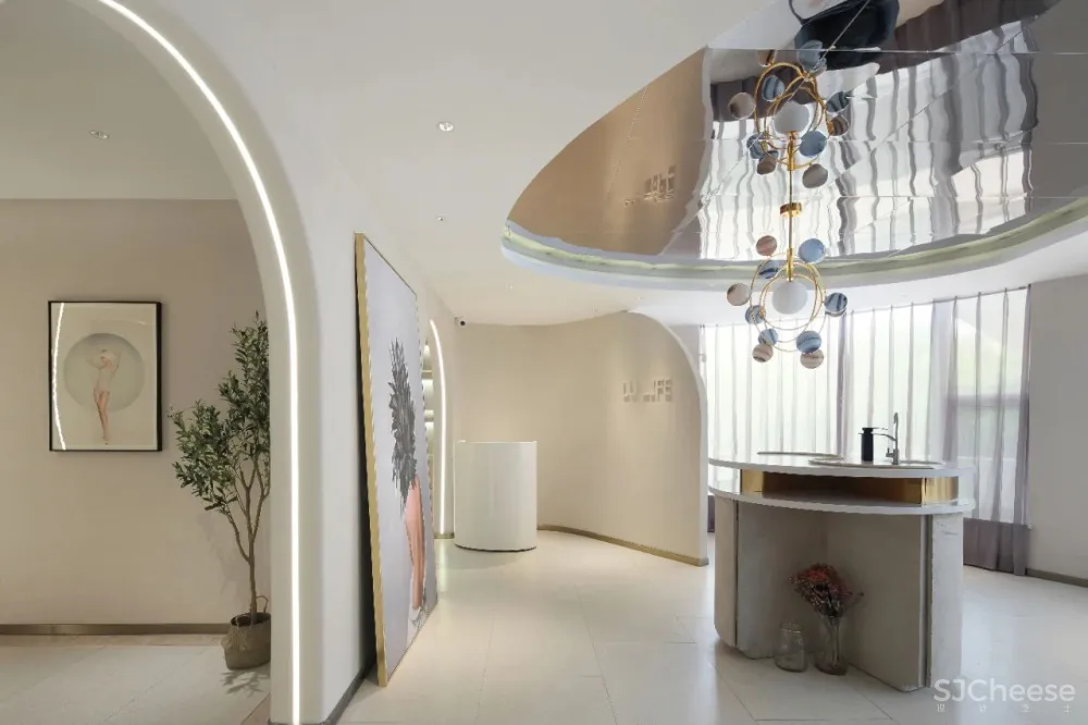 300㎡暖白调空间,简约治愈,尽显温柔!