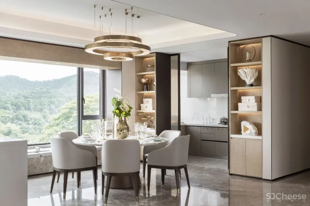 240㎡轻奢住宅,重构古典与现代的写意美学!